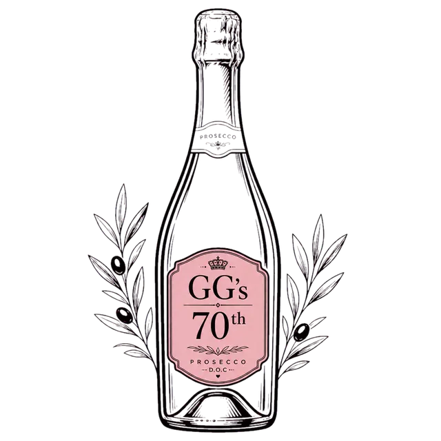 GG's 70th Prosecco Shirt